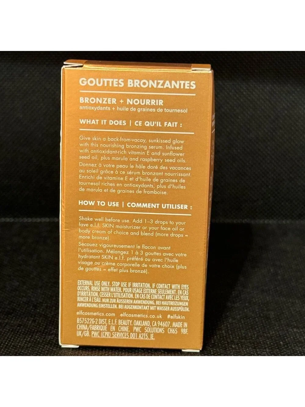 Elf Bronzing Drops Copper Gold 30 ml